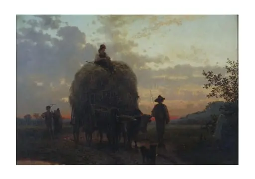 The Hay wagon, by Karl Schlesinger