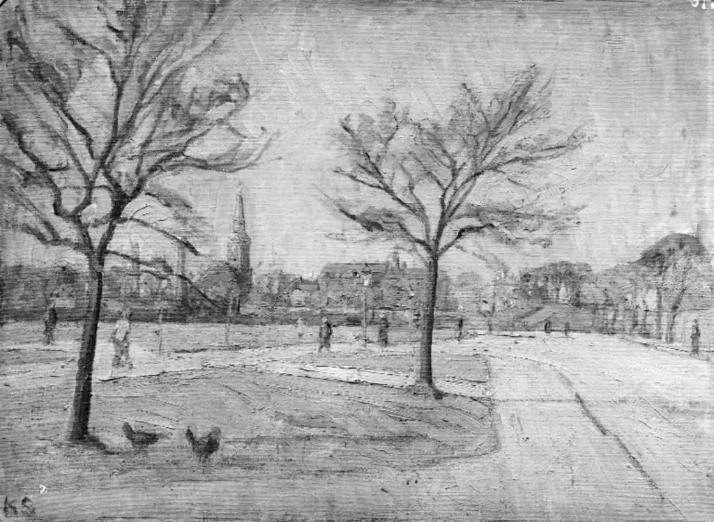 Artillerivej. Forår, by Karl Schou