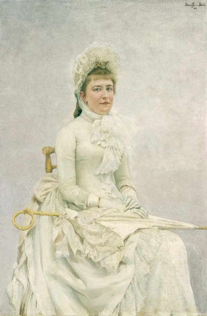 Bildnis Lydia Welti-Escher, by Karl Stauffer-Bern
