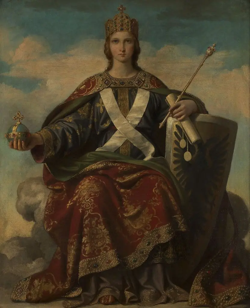 Allegory of Power, by Karl von Blaas