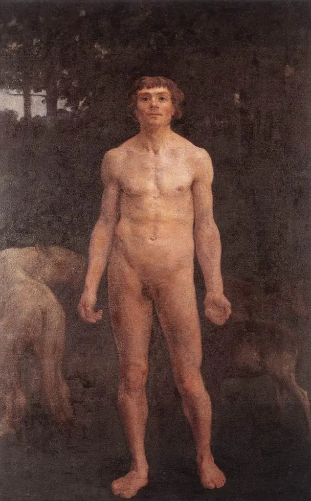 Adam, by Károly Ferenczy, 1898
