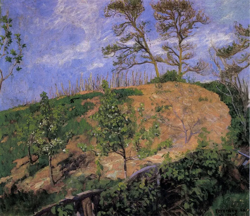 Landscape in Spring, by Károly Ferenczy