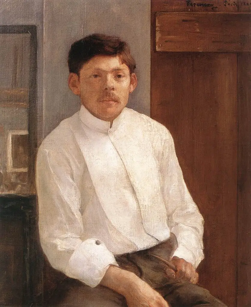 Portrait of Ede Kallós, by Károly Ferenczy