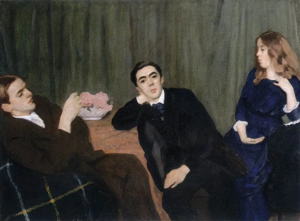 Siblings (The Artist’s Children), by Károly Ferenczy