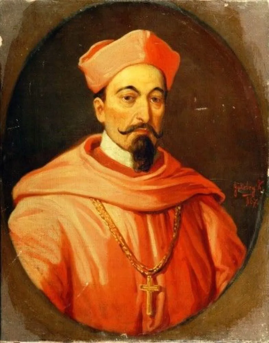 Portretul lui Pazmany Peter, by Karoly Jakobey, unspecified, 850