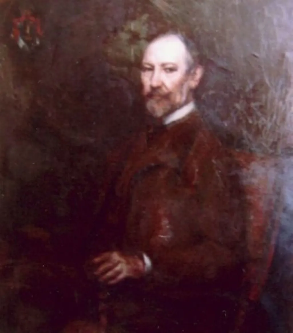Portret de bărbat, by Károly Kernstock, unspecified, 1900