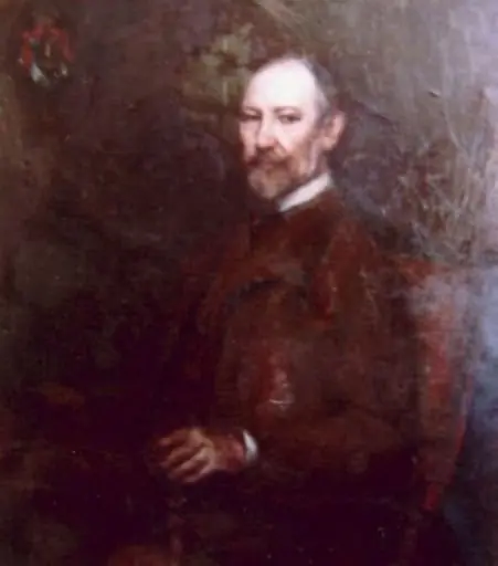 Portret de bărbat, by Károly Kernstock