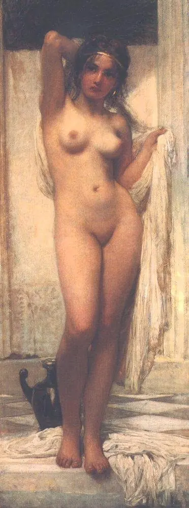 Bathing Woman, by Károly Lotz