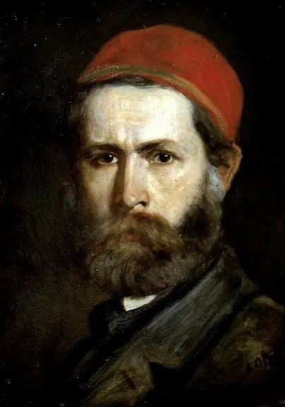 Self-Portrait, by Károly Lotz