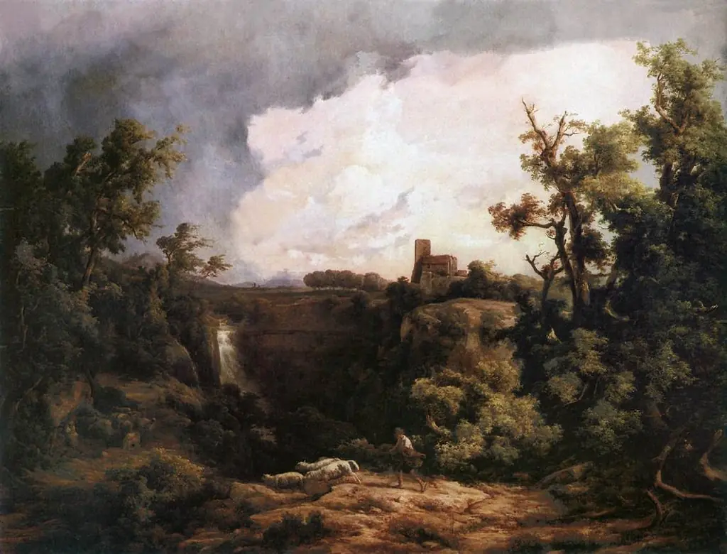 Aqua Nera near Rome, by Károly Markó