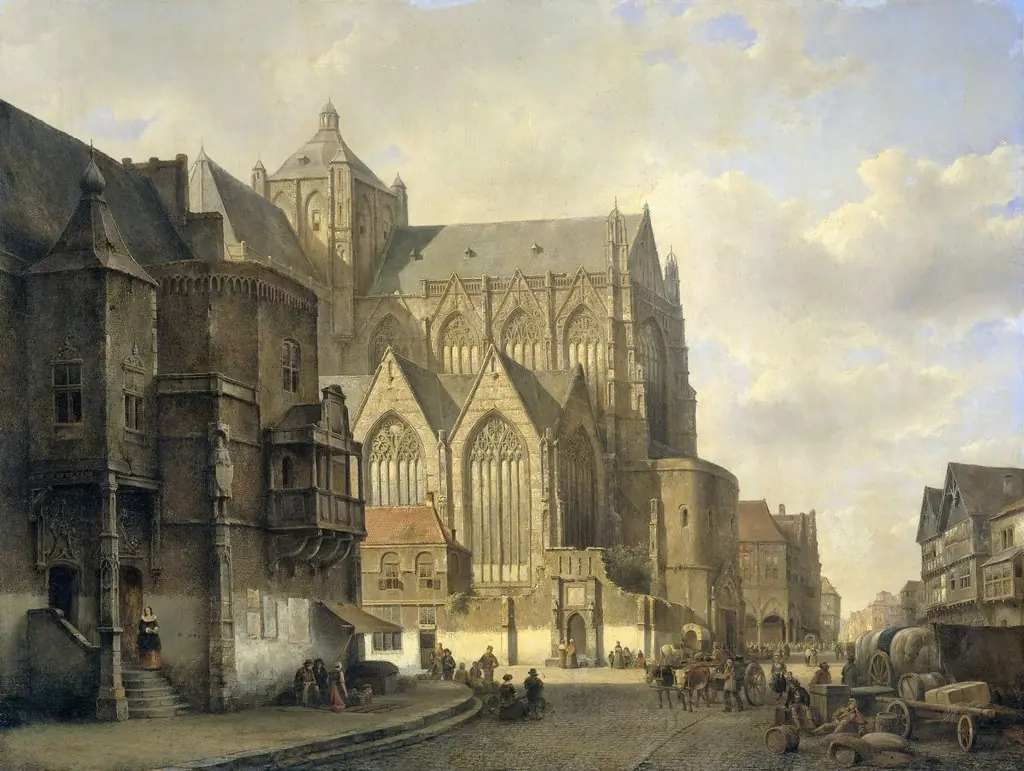 Cityscape, Rijksmuseum, by Kaspar Karsen