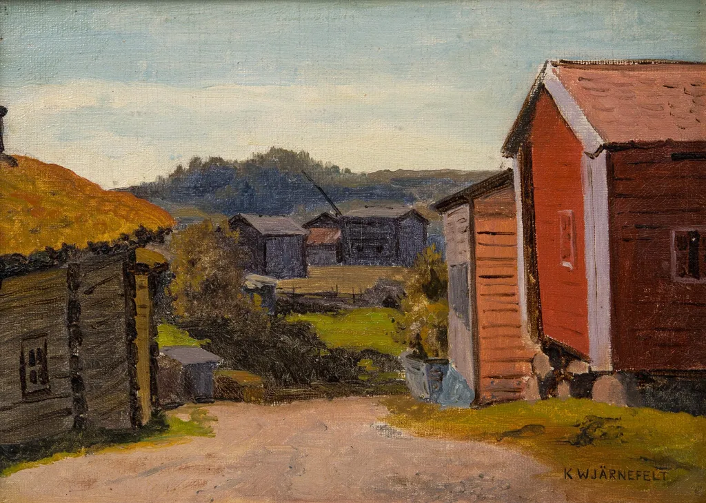 Kyläkuja, by Kasper Järnefelt