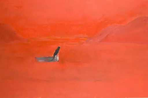 Landscape with a boat, by Kastanos Emmanuel