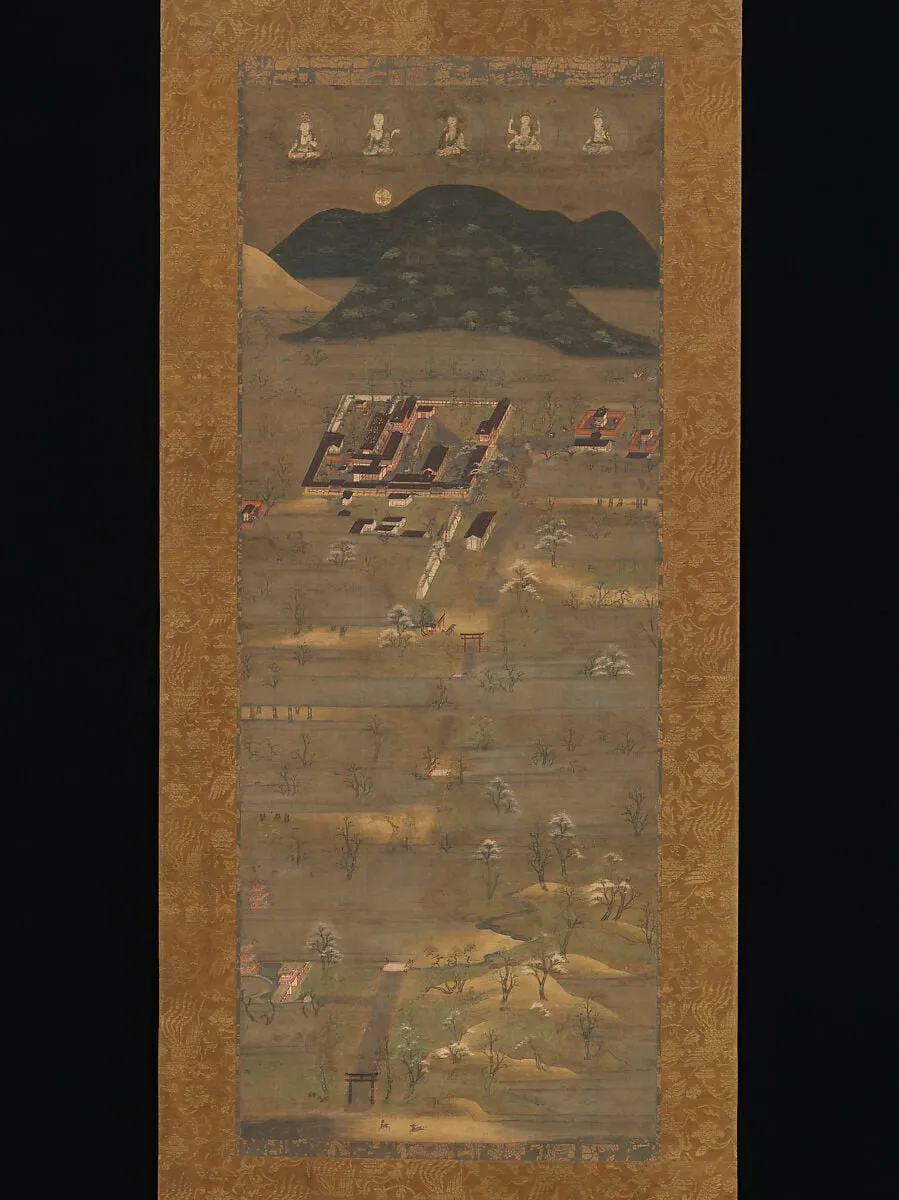 春日宮曼荼羅 (Kasuga miya mandara)|Mandala of Kasuga Shrine, ink, 1316