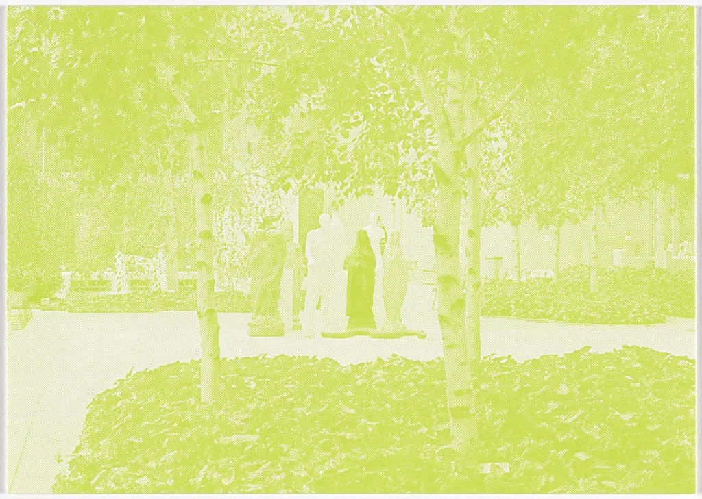 Untitled, by Katharina Fritsch, ink, 2012