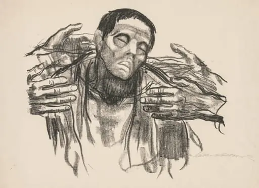 Help Russia, by Käthe Kollwitz