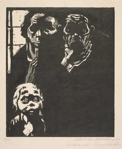 Proletariat: No. 1 Out of Work, by Käthe Kollwitz