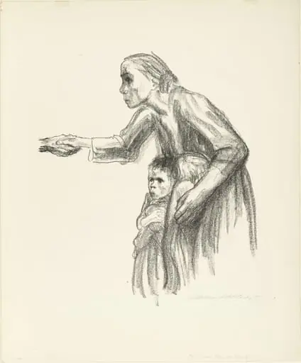 Untitled, by Käthe Kollwitz
