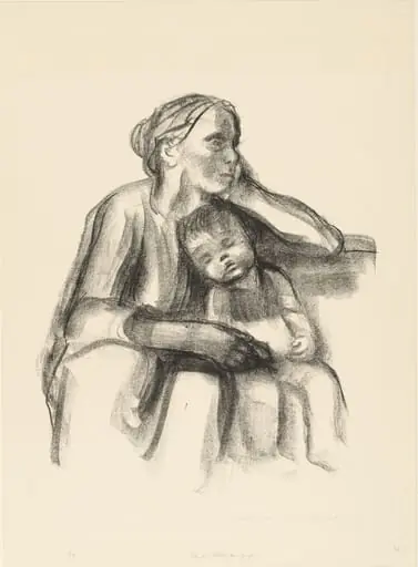 Untitled, by Käthe Kollwitz