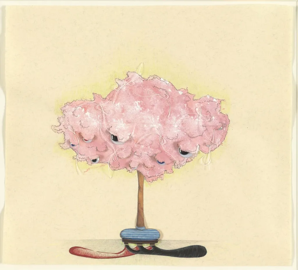 Untitled, by Kathy Butterly, gouache, 2003