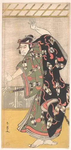 勝川春英画　三代目大谷鬼次|Kabuki Actor Ōtani Oniji III
