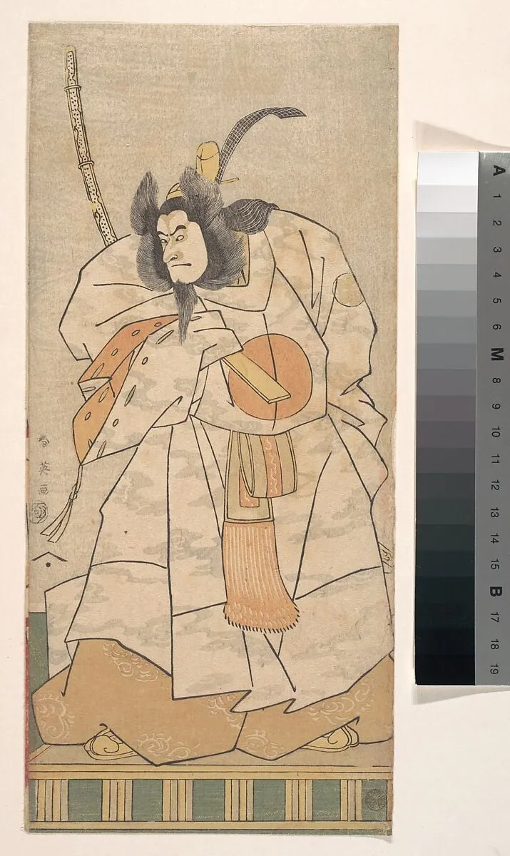 Untitled, by Katsukawa Shun'ei 勝川春英, ink, 1794