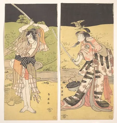 Untitled, by Katsukawa Shun'ei 勝川春英