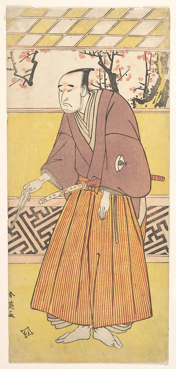 Untitled, by Katsukawa Shun'ei 勝川春英, ink, 1780