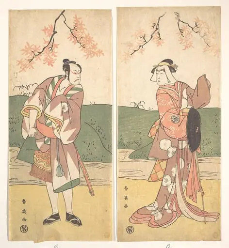 Untitled, by Katsukawa Shun'ei 勝川春英