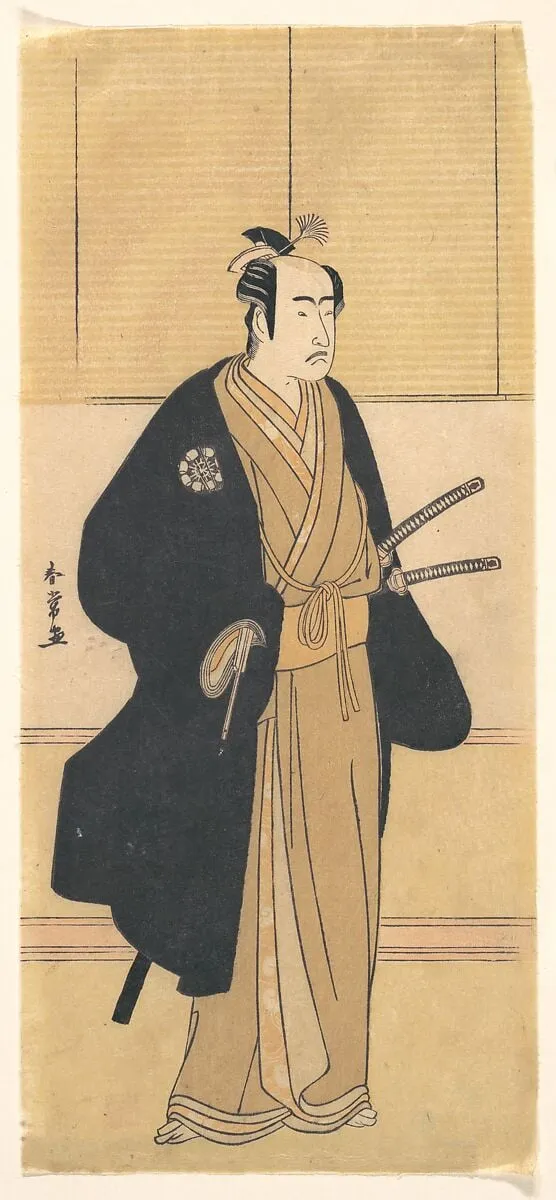 Untitled, by Katsukawa Shunjō, ink, 1744