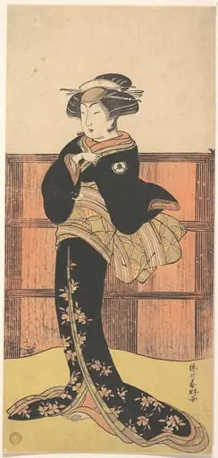 勝川春好画　四代目岩井半四郎|Kabuki Actor Iwai Hanshirō IV, by Katsukawa Shunkō
