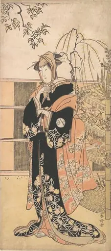 勝川春好画  三代目瀬川菊之丞|Kabuki Actor Segawa Kikunojō III in a Woman’s Role