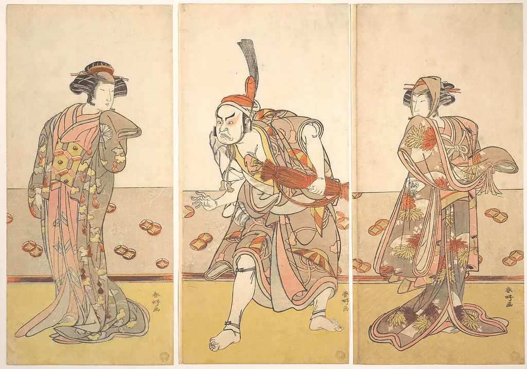 Untitled, by Katsukawa Shunkō, ink, 1785