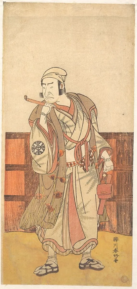 Untitled, by Katsukawa Shunkō, ink, 1783