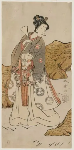 Ichikawa Monnosuke II as a Temple Page, by Katsukawa Shunshō