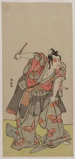 Ichikawa Yaozo II as Soga no Goro, by Katsukawa Shunshō