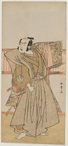 Ichimura Uzaemon IX as Soga no Juro, by Katsukawa Shunshō