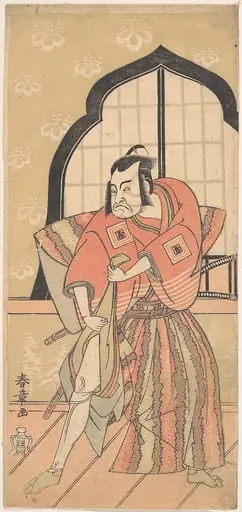 勝川春章画 三代目市川団蔵|Kabuki Actor Ichikawa Danzō III, by Katsukawa Shunshō