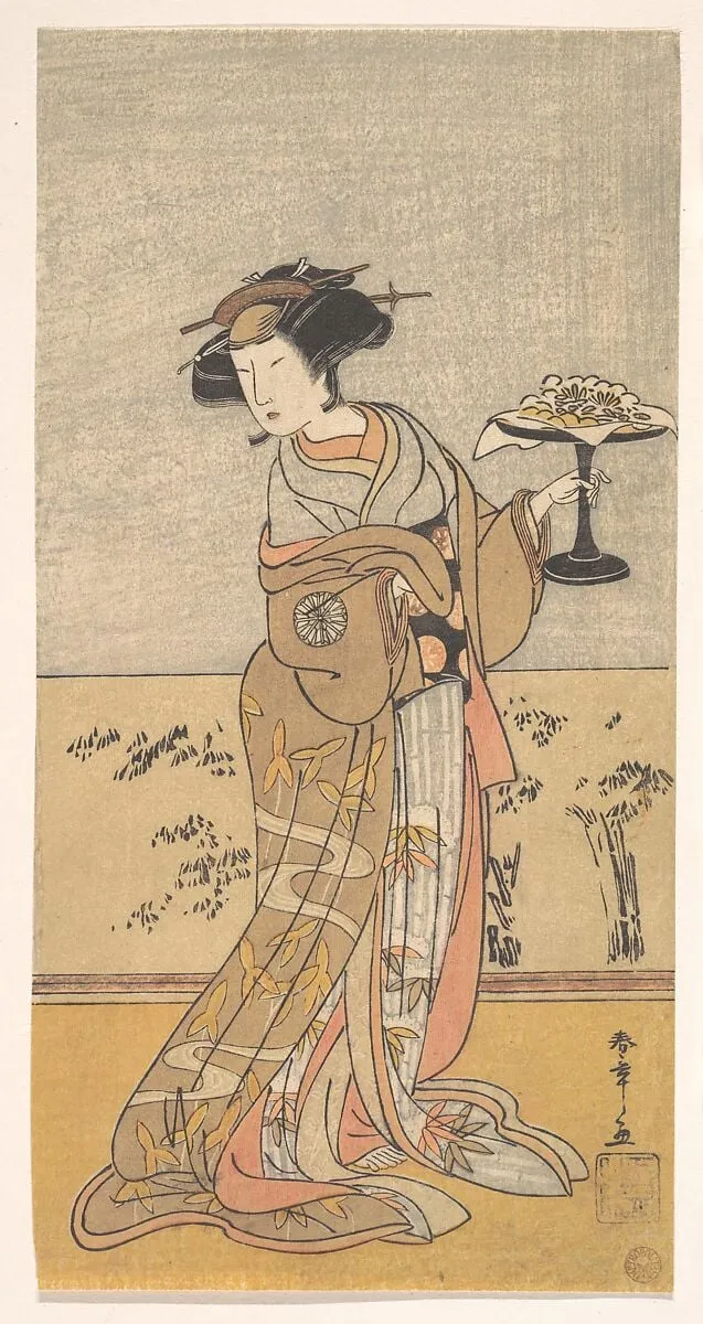 初代中村富十郎|Kabuki Actor Nakamura Tomijūrō, by Katsukawa Shunshō, ink, 1777
