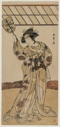 Segawa Kikunojō III as Teruha, by Katsukawa Shunshō