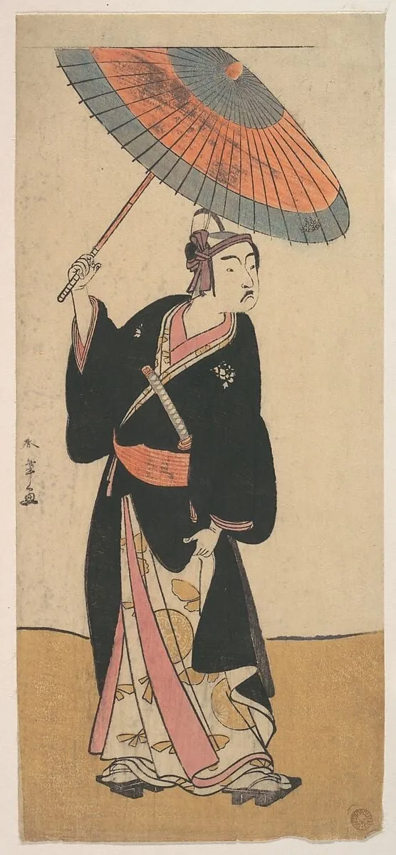 Untitled, by Katsukawa Shunshō, ink, 1784