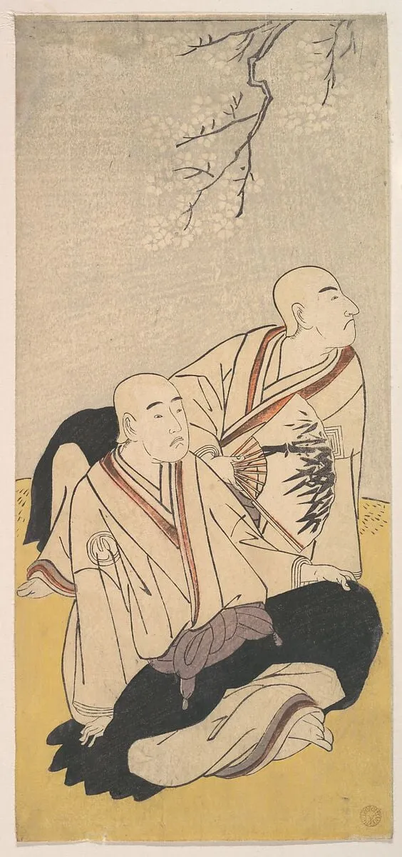 Untitled, by Katsukawa Shunshō, ink, 1791