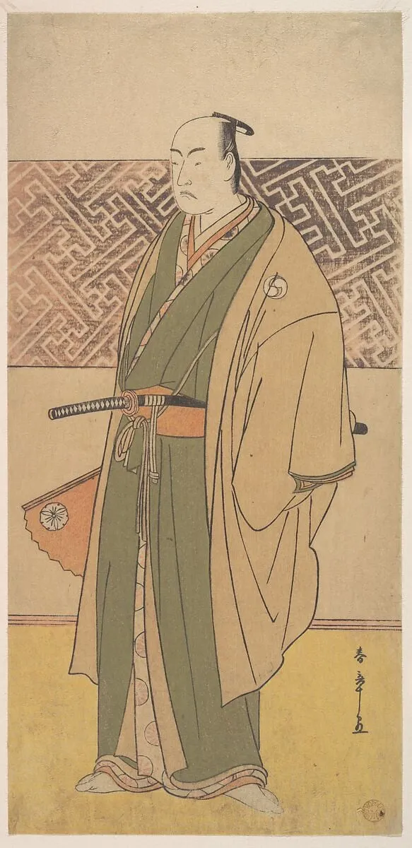 Untitled, by Katsukawa Shunshō, ink, 1787