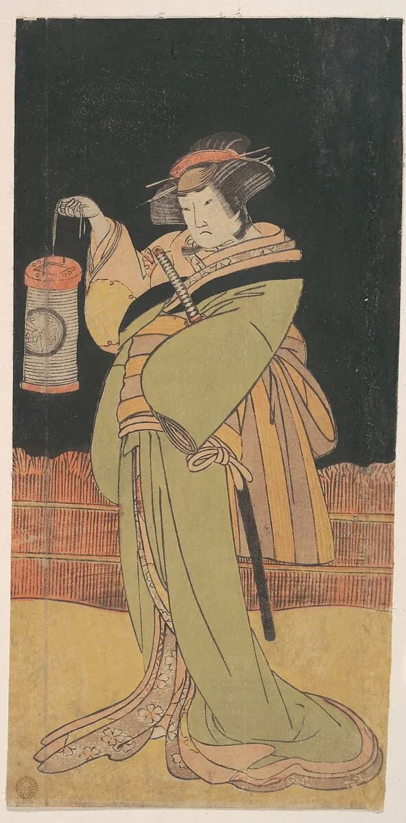 Untitled, by Katsukawa Shunshō, ink, 1779