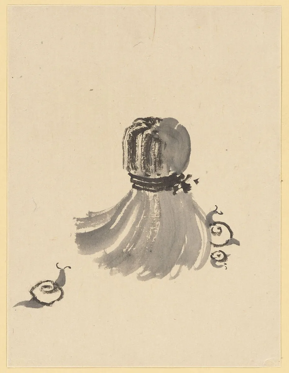 Untitled, by Katsushika Hokusai, ink, 1799