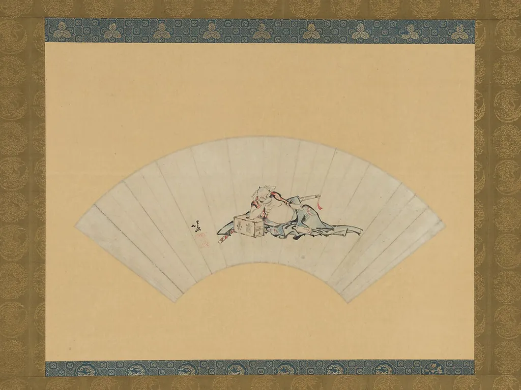 Untitled, by Katsushika Hokusai, ink, 1810