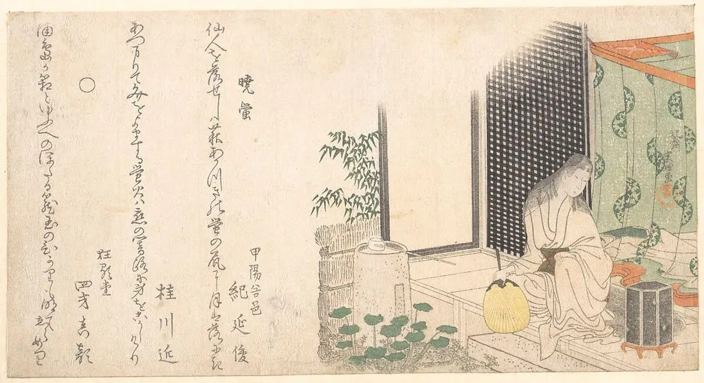 Untitled, by Katsushika Hokusai, ink, 1800