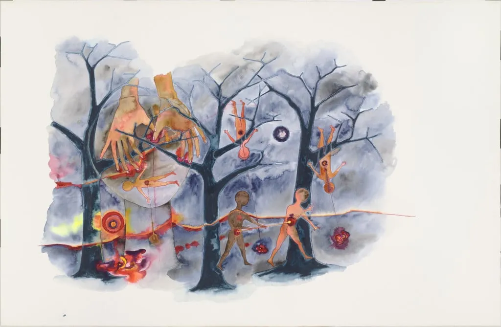 Untitled, by Katy Schimert, watercolor, 2003