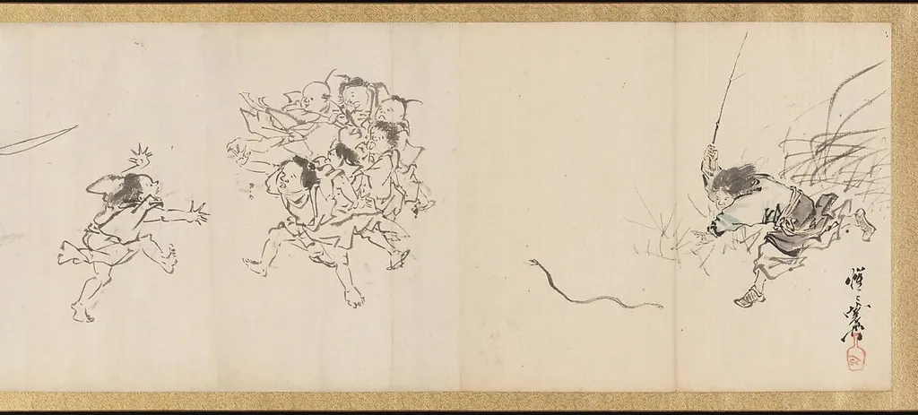 Untitled, by Kawanabe Kyōsai 河鍋暁斎, unspecified, 1870