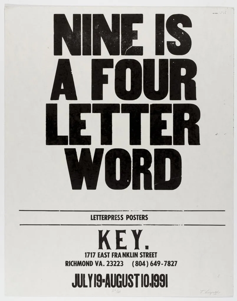 Untitled, by Kay Rosen, Davi Det Hompson, Ann Fessler, Charles Brohawn, Chris Mason, Cliff Baldwin, Various Artists Carolee Schneemann, 1991